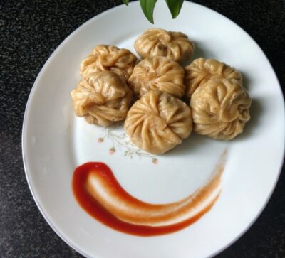 Chicken Ragi Momos